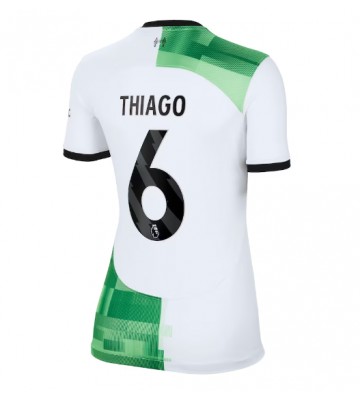 Liverpool Thiago Alcantara #6 Replica Away Stadium Shirt for Women 2023-24 Short Sleeve